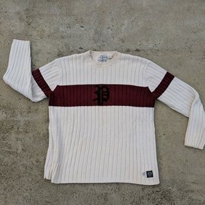 Ralph Lauren Polo Jeans Sweater Big P Men Size XL